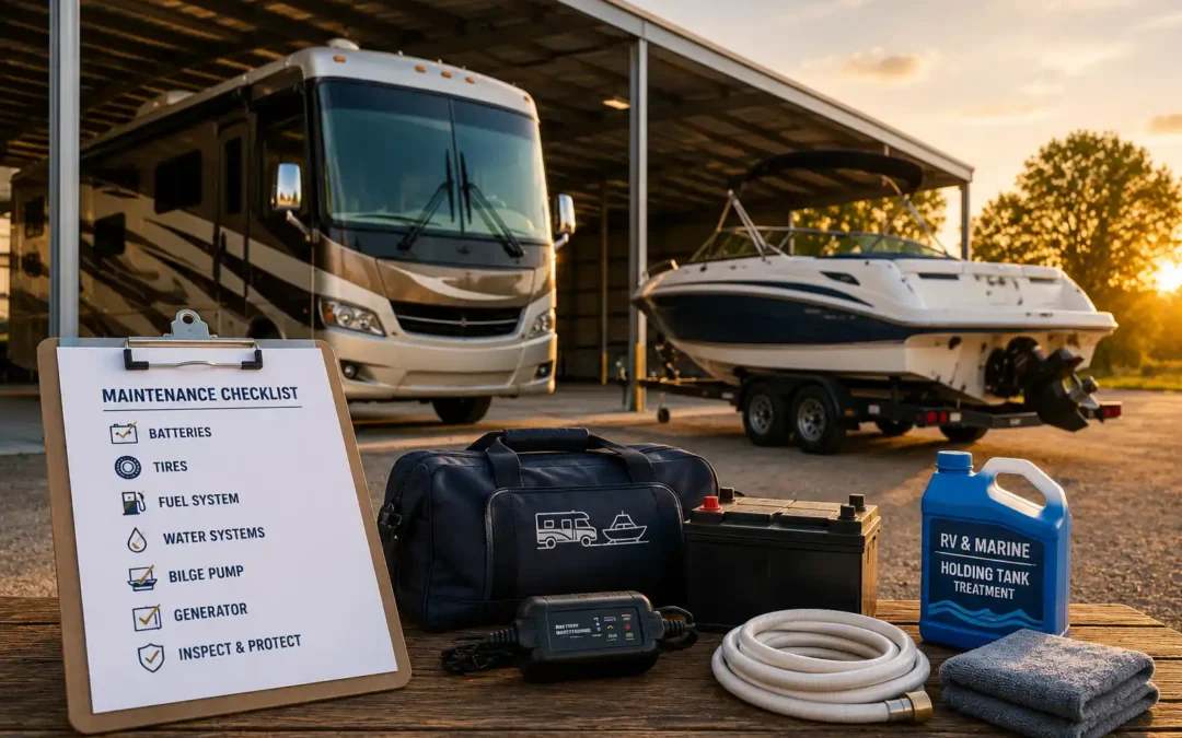 RV and Boat Maintenance Checklist